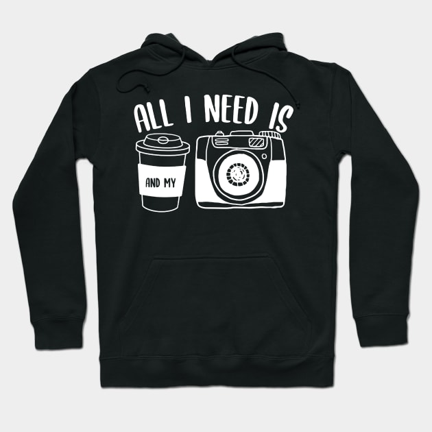 All I Need Is Coffee And My Camera Hoodie by toyrand